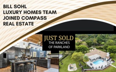 Bill Sohl Luxury Homes Team joined Compass Real Estate