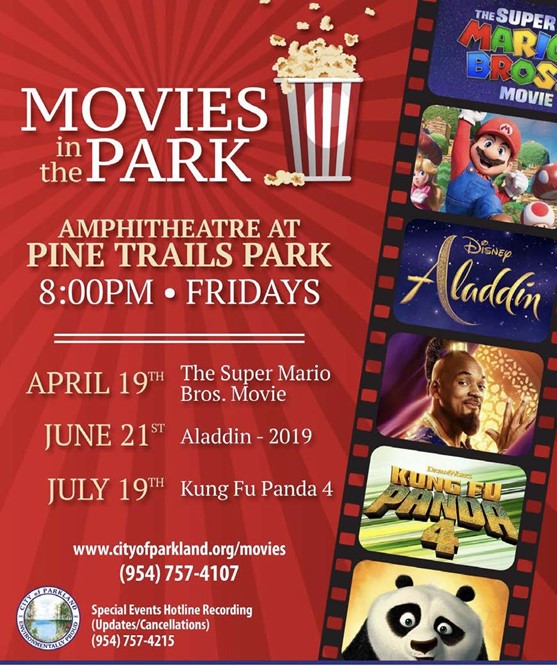 Parkland Movie in the Park